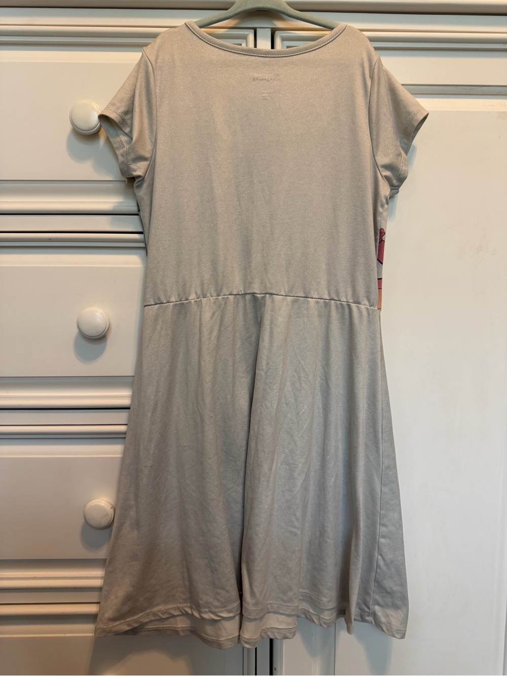Disney Gray Dress with Pink & Teal Stitch Characters - Picture 3 of 3